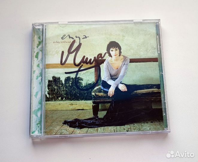 CD Enya Day Without Rain с автографом