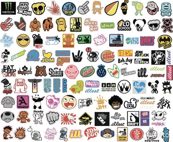Стикеры (наклейки) stickers