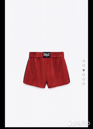 Шорты красные everlast zara xs
