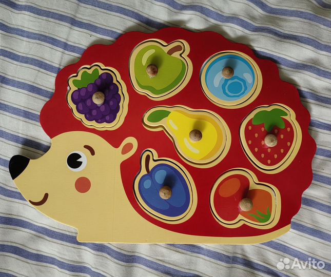 Вкладыши, мозайка, пазлы для детей