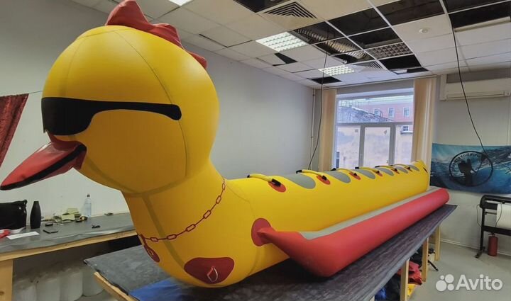 Надувной Зимний Банан Утёнок