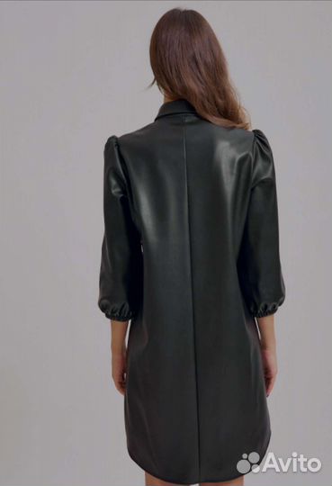 Кожаное платье