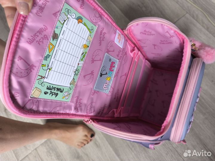 Ранец, рюкзак школьный новый+мешок- 2 шт