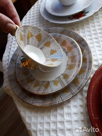 Фарфоровое трио Winterling/Waldsassen Bavaria