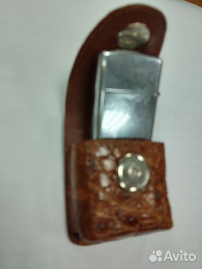 Футляр для зажигалки натуральная кожа крокодила