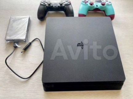 Sony PS4 Slim 4,5Tb +193 игры. Прошита