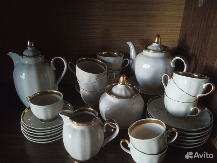 Чайный сервиз Дулево СССР