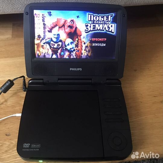 Портативный DVD плеер Philips