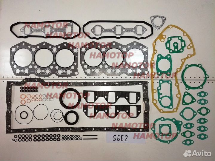 Ремкомплект двигателя mitsubishi S6E2 34794-00014, 34601-01300