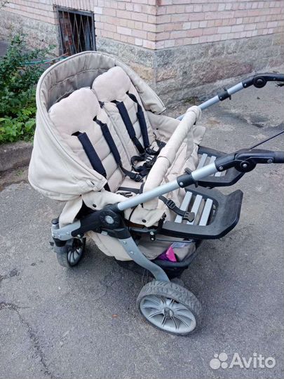 Коляска для двойни teutonia team cosmo