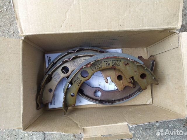 Колодки ручника TRW GS8723