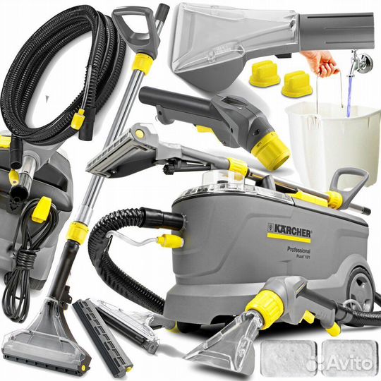 Аренда моющего пылесоса Karcher Puzzi 10/1
