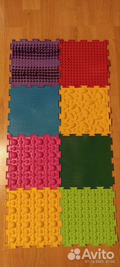 Модульный массажный коврик