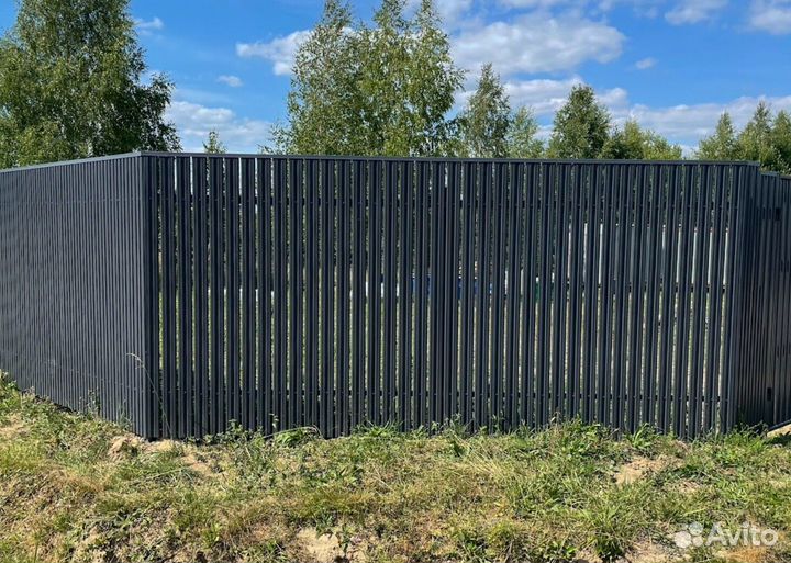 Забор из профнастила без посредников