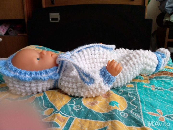 Пупс Андрюша с одеждой