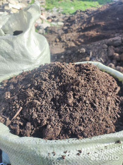 Навоз перегной в мешках
