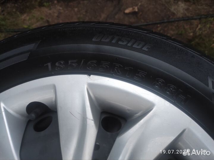 Колеса r 15 летние 4 100