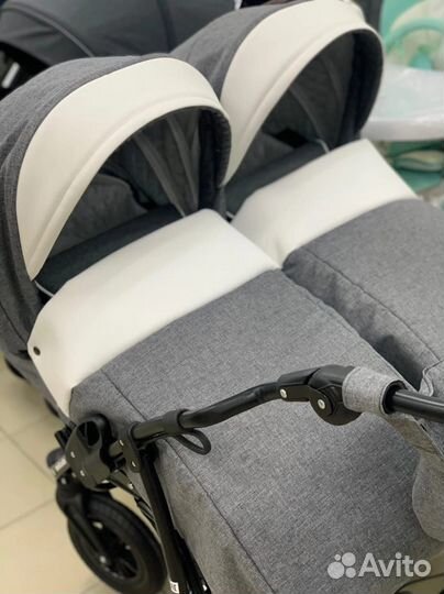 Коляска для двойни mikado Duet Lux