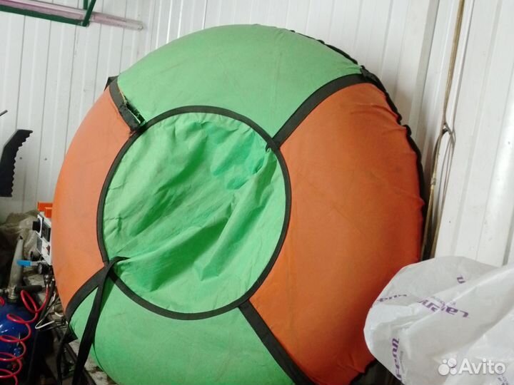 Тюбинг ватрушка 100 см бу