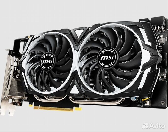 Видеокарта MSI GTX 1060 6 GB Armor