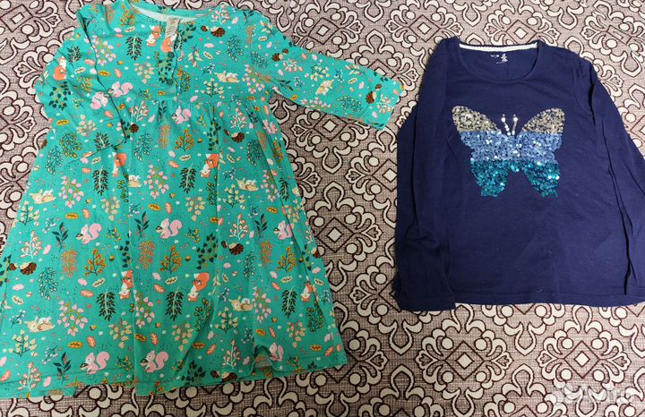 Вещи пакетом на девочку 128