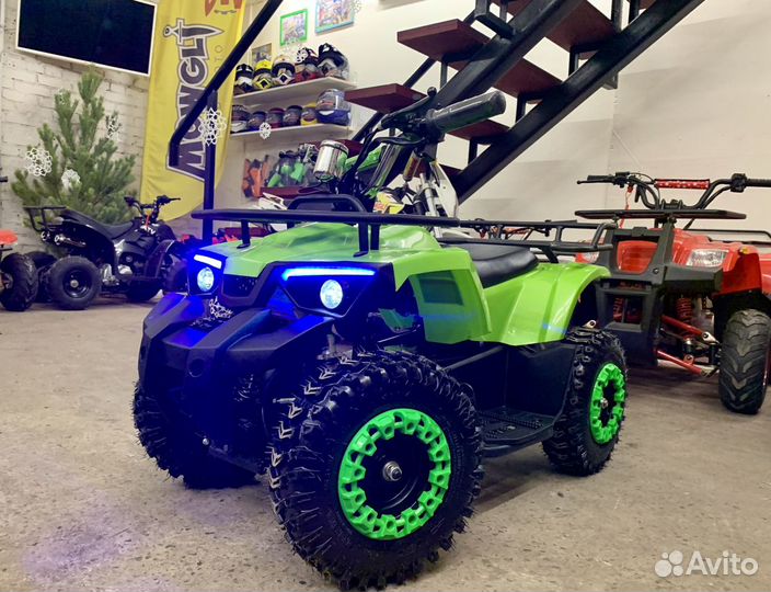 Новый детский квадроцикл Mini Hardy 4T тест-драйв