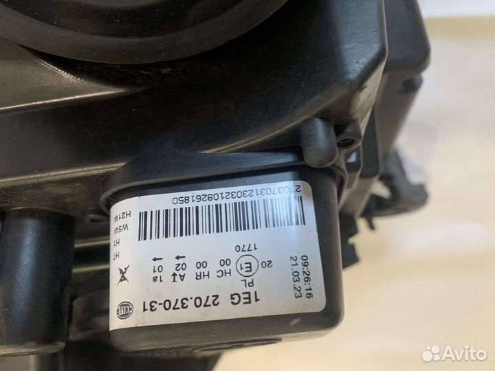 Фара передняя левая opel astra h