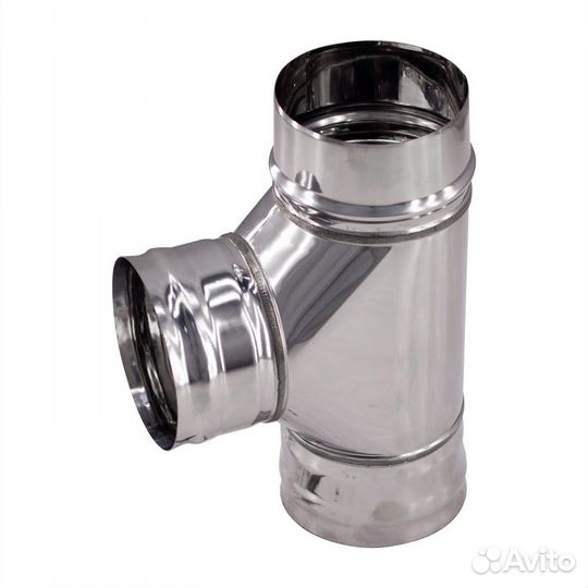 Тройник 90 D115мм 0,5мм aisi430