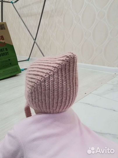 Детские вязаные шапки