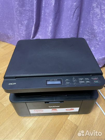 Мфу лазерный принтер ч/б brother DCP-1602R