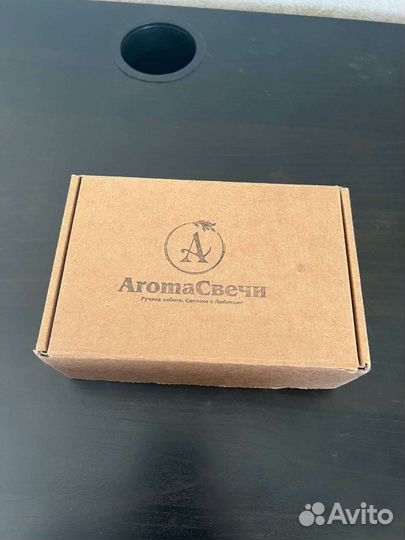 Свеча ароматическая ручной работы Bubble cube