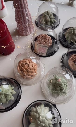 Зефирная елка и шишки из зефира