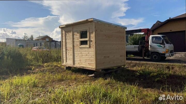Бытовка / хозблок с верандой под ключ