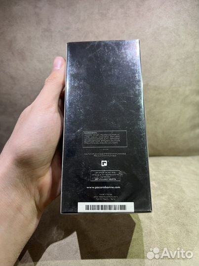 Paco rabanne black xs Франция