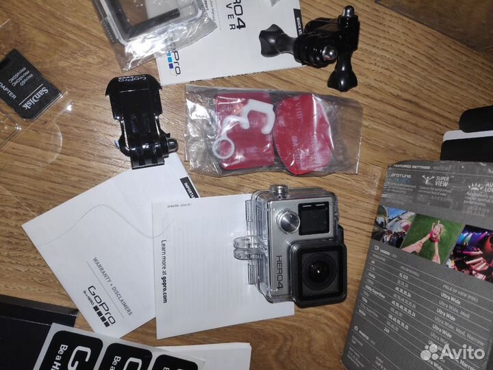 Go Pro hero 4 Silver (комплект)