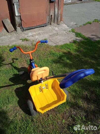 Детский велосипед-коляска,б/у