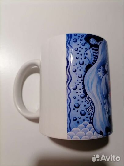 Кружка с авторским принтом