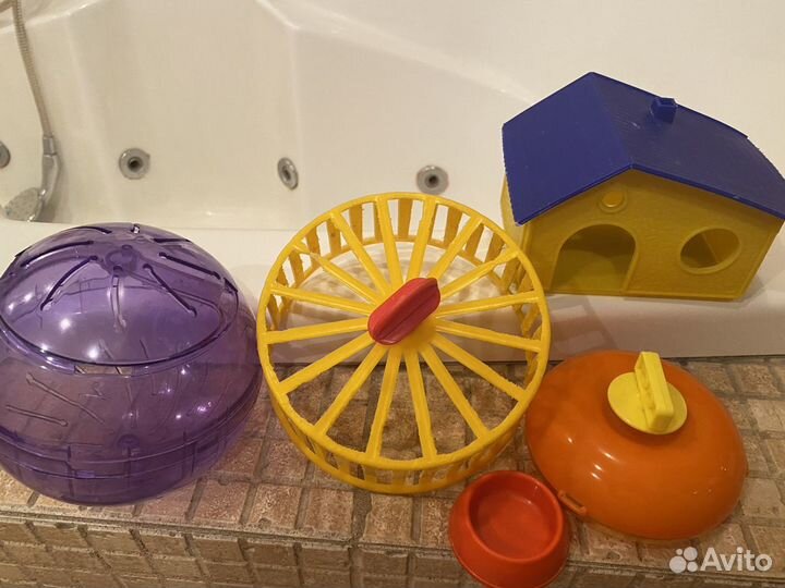 Игрушки, колеса для грызунов