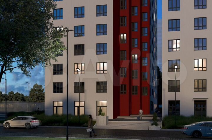 3-к. квартира, 74,3 м², 4/24 эт.