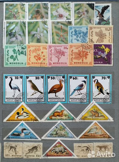 Марки Флора и фауна