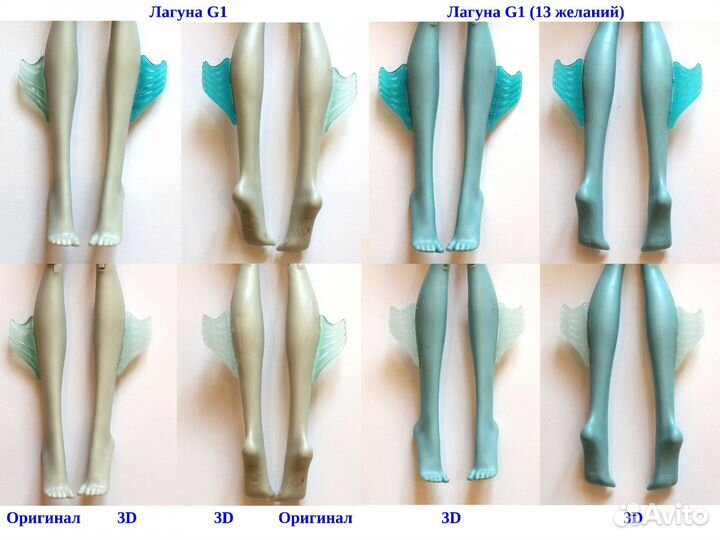 Плавники 3D-печать для Лагуны Блю, Лагунафаер