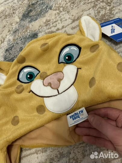 Шапка новая леопард сочи 2014 коллекционирование