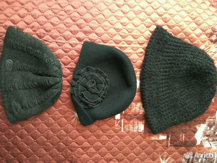 Кепка тёплая вязаная женская