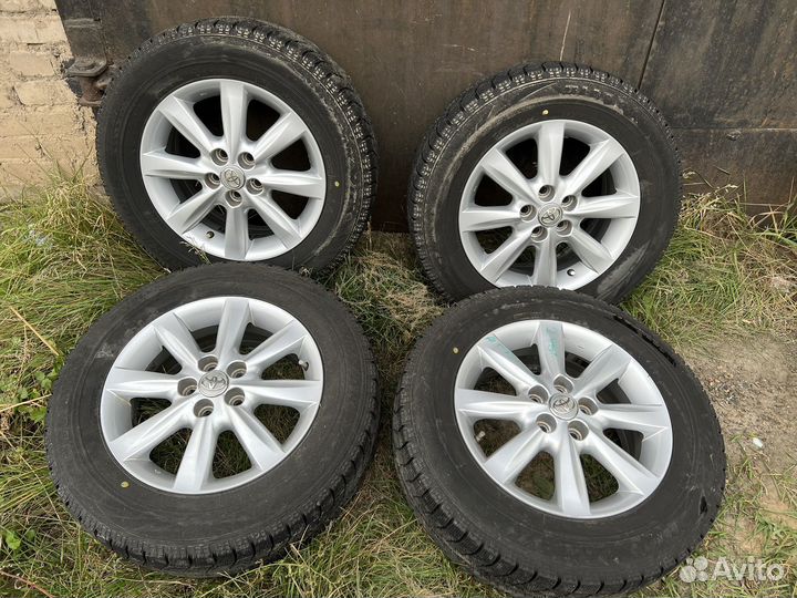 Колеса toyota 5*114.3 Bridgestone 195/65/15