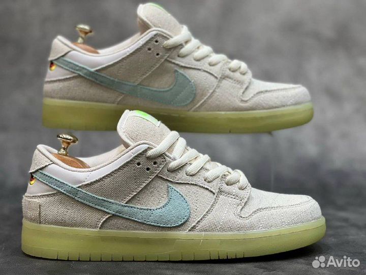 Nike SB Dunk air low 1 светящиеся разм. 45