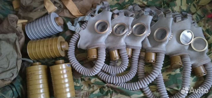 Противогаз гп-4у (серый)