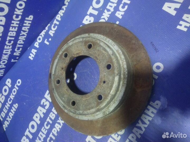 Задний тормозной диск Mitsubishi Pajero 3