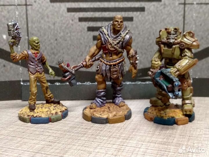 Fallout настольная игра. Покрас миниатюр