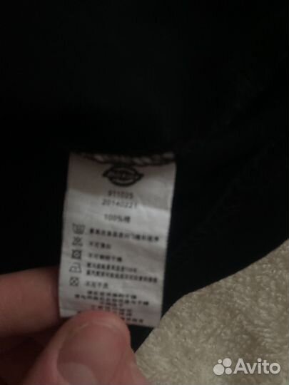 Футболка dickies черная