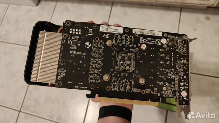 Видеокарта Palit GeForce GTX 1660 Ti Dual OC